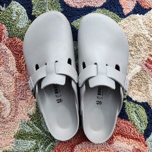 Birkenstock Adult Boston Eva Closed-Toe Clog — Light Gray 43